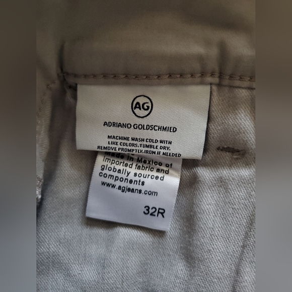 AG Jeans 'The Lux' Tailored Straight Leg Chinos - Picture 5 of 8